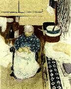Edouard Vuillard kokerskan oil painting artist